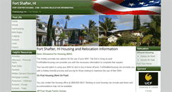 Desktop Screenshot of fortshafterhousing.com